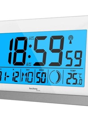 Годинник настільний technoline ws8056 white/silver (арт. ws8056)