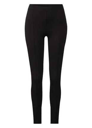 Джегінси з широким поясом для жінки esmara lycra® 436236 xs чорний