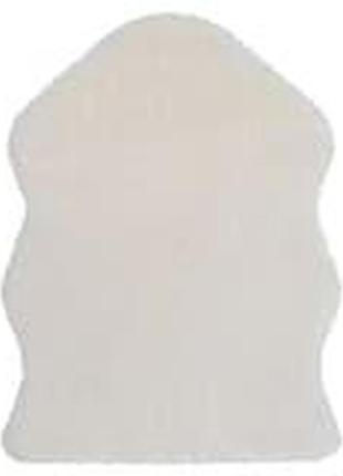 Килимок приліжковий білий ikea 204.202.41 toftlund 55*85 см (лідер продажів)