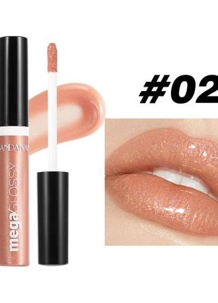 Блеск для губ handaiyan mega glossy цвет 02