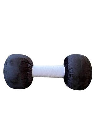 М'яка іграшка гантеля 55 см,спортивний подарунок 5