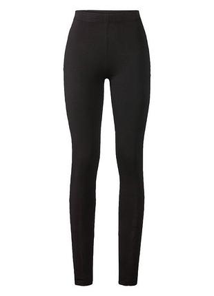 Лосины хлопковые для женщины esmara creora® 416384 m черный