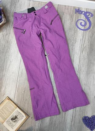 Жіночі гірськолижні штани groovstar фіолетові розмір 46 (м)