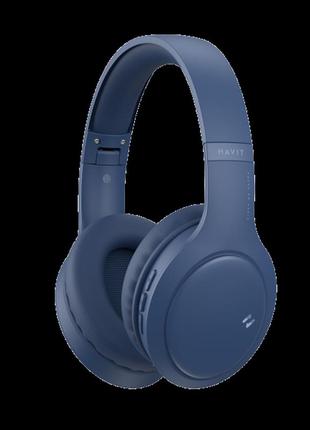 Навушники накладні бездротові havit hv-h633bt blue