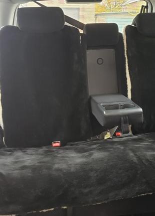 Автонакидки задние меховые, накидки в авто меховые, накидка на сиденье в авто ku-22