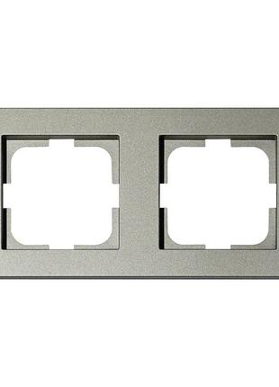 Рамка 2-на grano антрацит