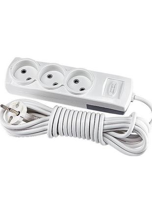 Подовжувач violux 3р 2м без заземлення