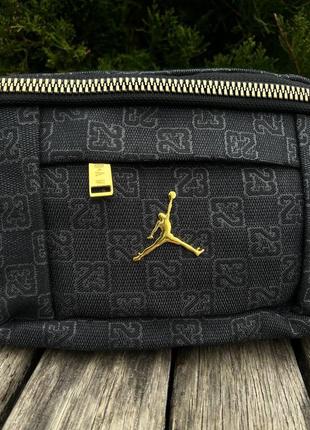 Бананка від jordan 23 сіра+золото