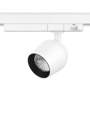 Трековий світильник maxus assistance track light tulip 10w 90cri 4000k 38deg 3-phase white