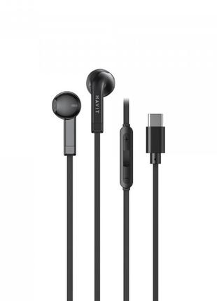 Навушники з мікрофоном havit hv-e336c usb-c black