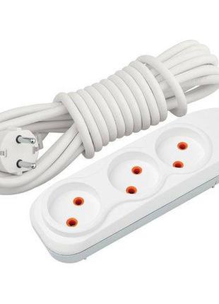 Подовжувач nilson 3р 5м без заземлення