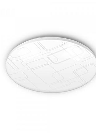 Led світильник настінно-стельовий videx 24w 4100k прямокутники3 фото