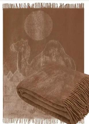 Плед из верблюжьей шерсти 140х200 от производителя ярослав