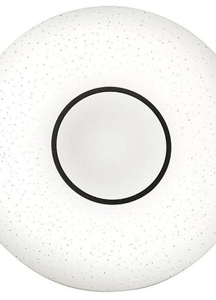 Світильник світлодіодний стельовий акриловий тонкий круглий декора 28395-05 сатурн d395 36вт