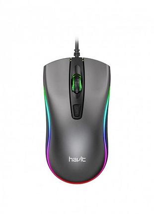 Проводная мышь havit hv-ms72 usb (1200 dpi, 4 кл)