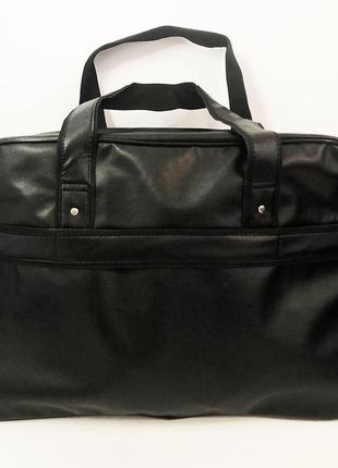 Сумка чоловіча - жіноча / сумка для фітнесу / дорожня сумка. модель №1658. колір чорний1 фото