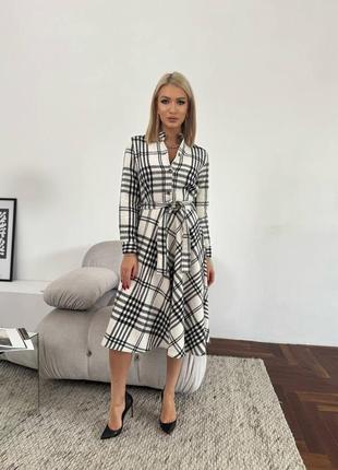 Теплое платье