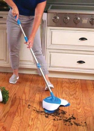 Механическая швабра-веник hurricane spin broom щетка веник эффект пылесоса, швабра для...