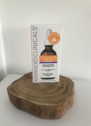 Advanced clinicals, вітамін с, антивікова сироватка, 52 мл