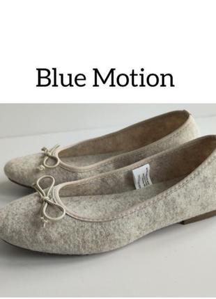 Blue motion германія жіночі фетрові балетки