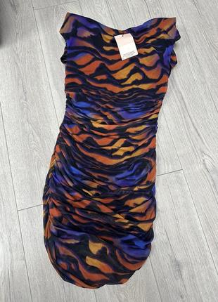 Невероятное короткое платье с биркой от missguided xs/s