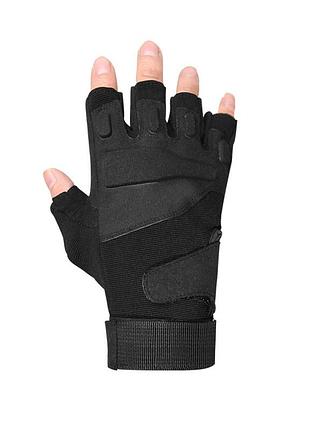 Перчатки тактические беспалые e302 black xl|топ ціна| 3
