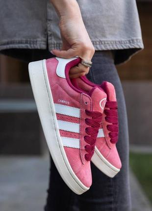 Adidas campus 00s suede pink strata