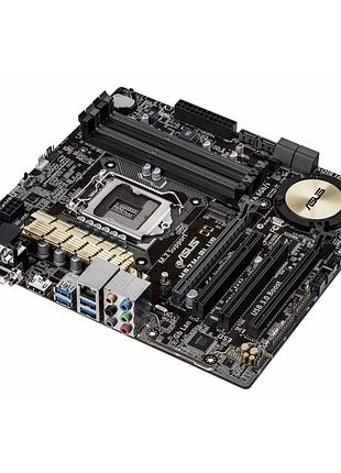 Материнская плата s1150 intel h97 gm 4*ddr3 asus h97m-plus matx б/у