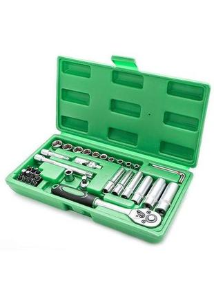 Набір інструменту intertool — 1/4" 36 од.