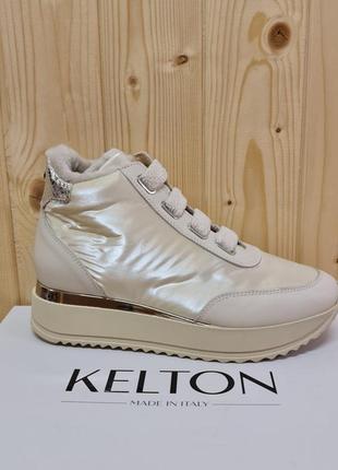 Ботинки ботильоны фирма kelton итальялия зима мех