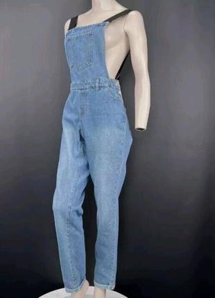 Комбінезон джинсовий прямий, джинси zara