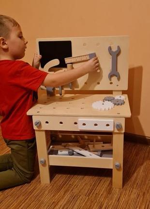 Дитяча іграшкова дерев'яна майстерня kruzzel 24820 польща10 фото