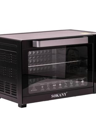 Духовка электрическая sokany  с конвекцией на 50 л, 1700 вт