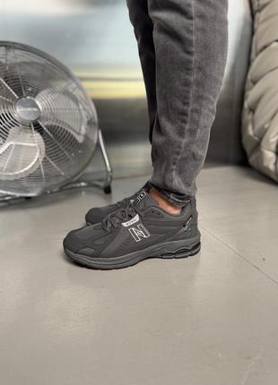 Осенние кроссовки new balance 1906r dark grey fleece gore-tex