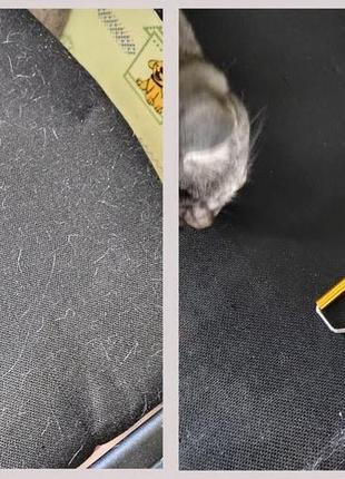 Щетка-скребок 11,5 см для удаления катышков и ворса с одежды, мебели и ковров (2838)