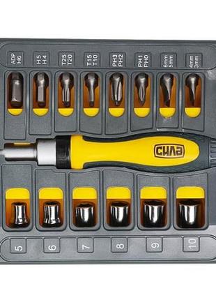 Отвертка сила - 22 ед. реверсионная