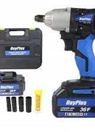 Акумуляторний ударний гайковерт dayplus 420 нм 2 х 6 ач акумулятори