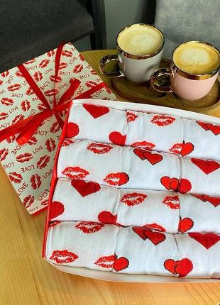 Подарунковий бокс жіночих шкарпеток на 12 пар 36-41 р |швидка доставка|