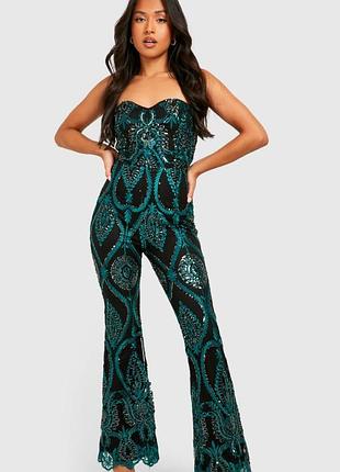 Комбінезон новорічний в паєтку шикарний