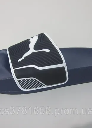 Тапочки для басейну puma leadcat (360632 01) синій (оригінал)