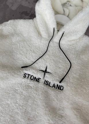 Чоловіче біле худі stone island 2