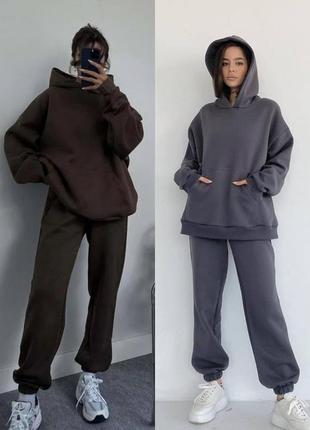 Теплий костюм на флісі s,m ,l,xl 12 кольорів