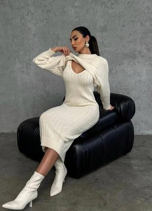 Теплое платье ❤️