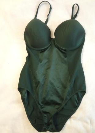 Боді коригуюче з чашками, утяжка, 80d, marks and spencer