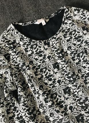 Кофточка с узорами