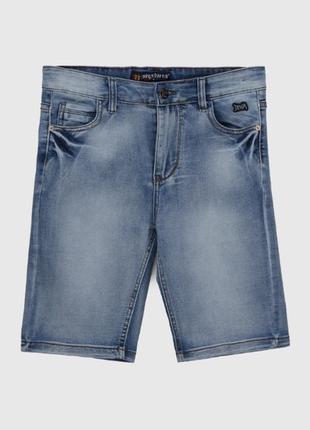 Джинсові стильні капрі для хлопчиків, зручні шорти капрі джинс маленького розміру, шорти дітям на літо