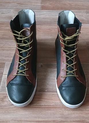Ботинки кожаные adidas р.45