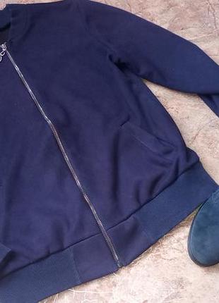 Бомбер и мокасины кожа.гарный набор