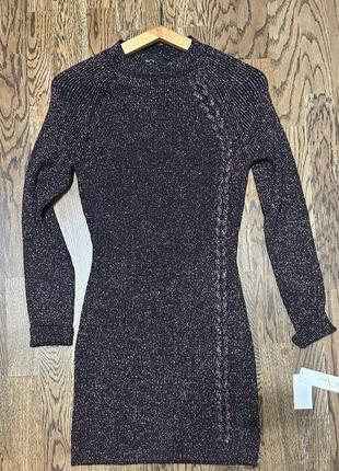 Платье люрекс новое bcx dress
