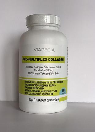 Диетическая добавка dr.clinic "pro-multiflex collagen" 60 шт